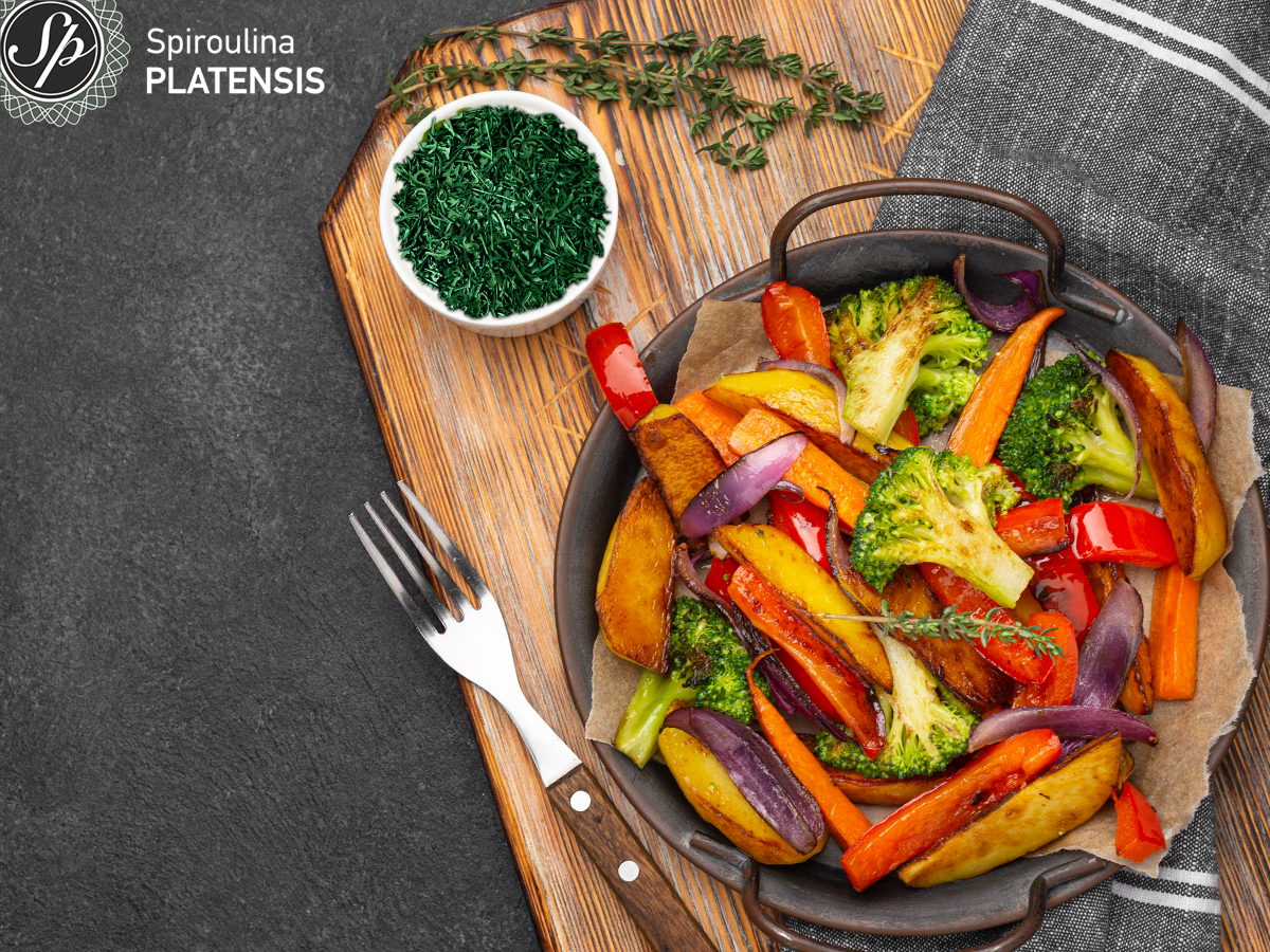 Vegan γεύμα πλούσιο σε θρεπτικά συστατικά