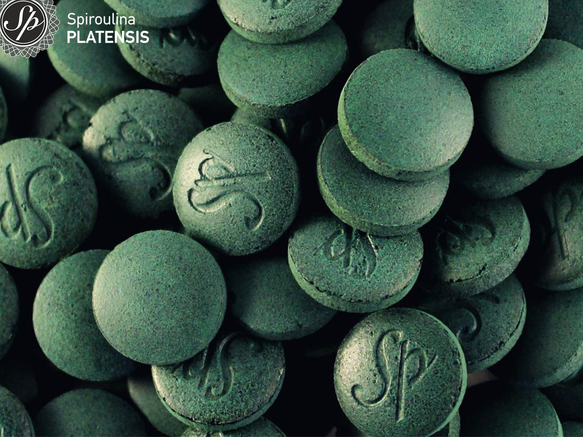 Ταμπλέτες Spiroulina PLATENSIS