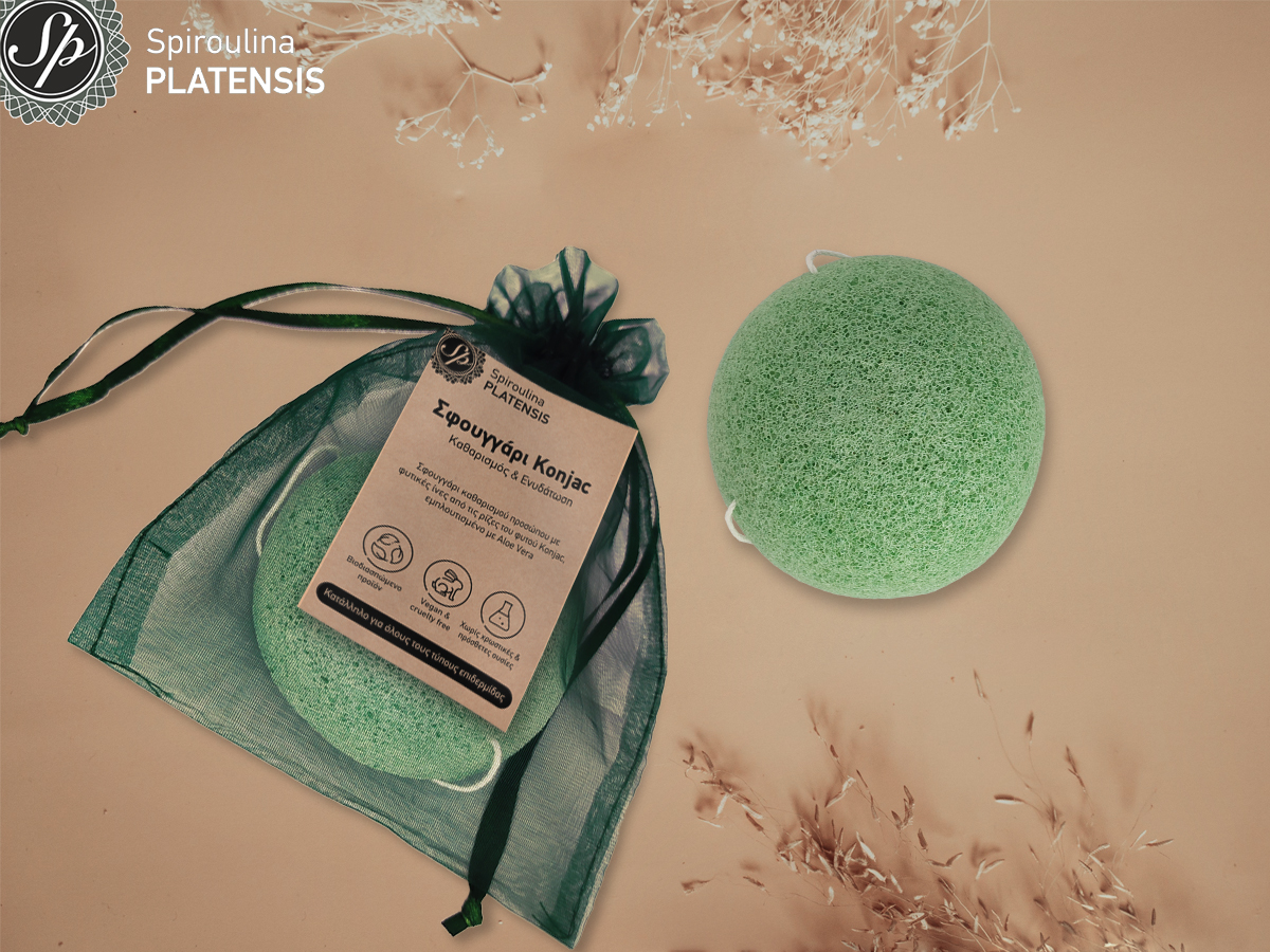 Σφουγγάρι Konjac σε πουγκί